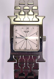 HERMES エルメス 腕時計 パール文字盤 要電池交換